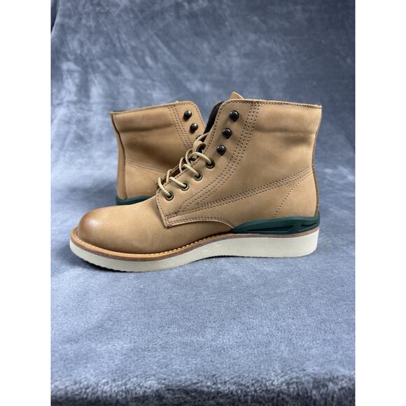 TAFT Leather Boots Mens Size 7.5 LaceUp Cap Toe Casual Dress Workwear Style - Picture 2 of 13